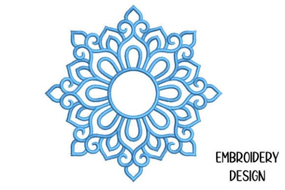 Mandala Embroidery – Satin Stitch 3